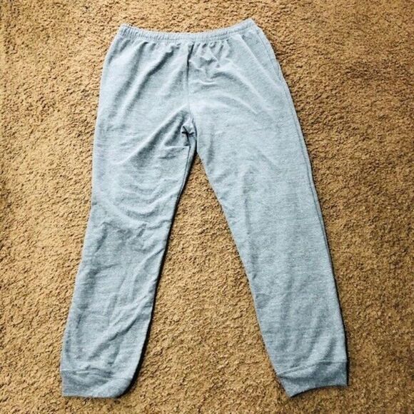 Hanes Men's French Terry Jogger Pants Sweat Lounge Elastic Waist Size Large NWT - Picture 8 of 8
